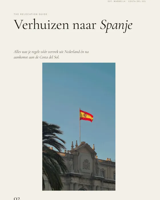 Verhuizen naar Spanje